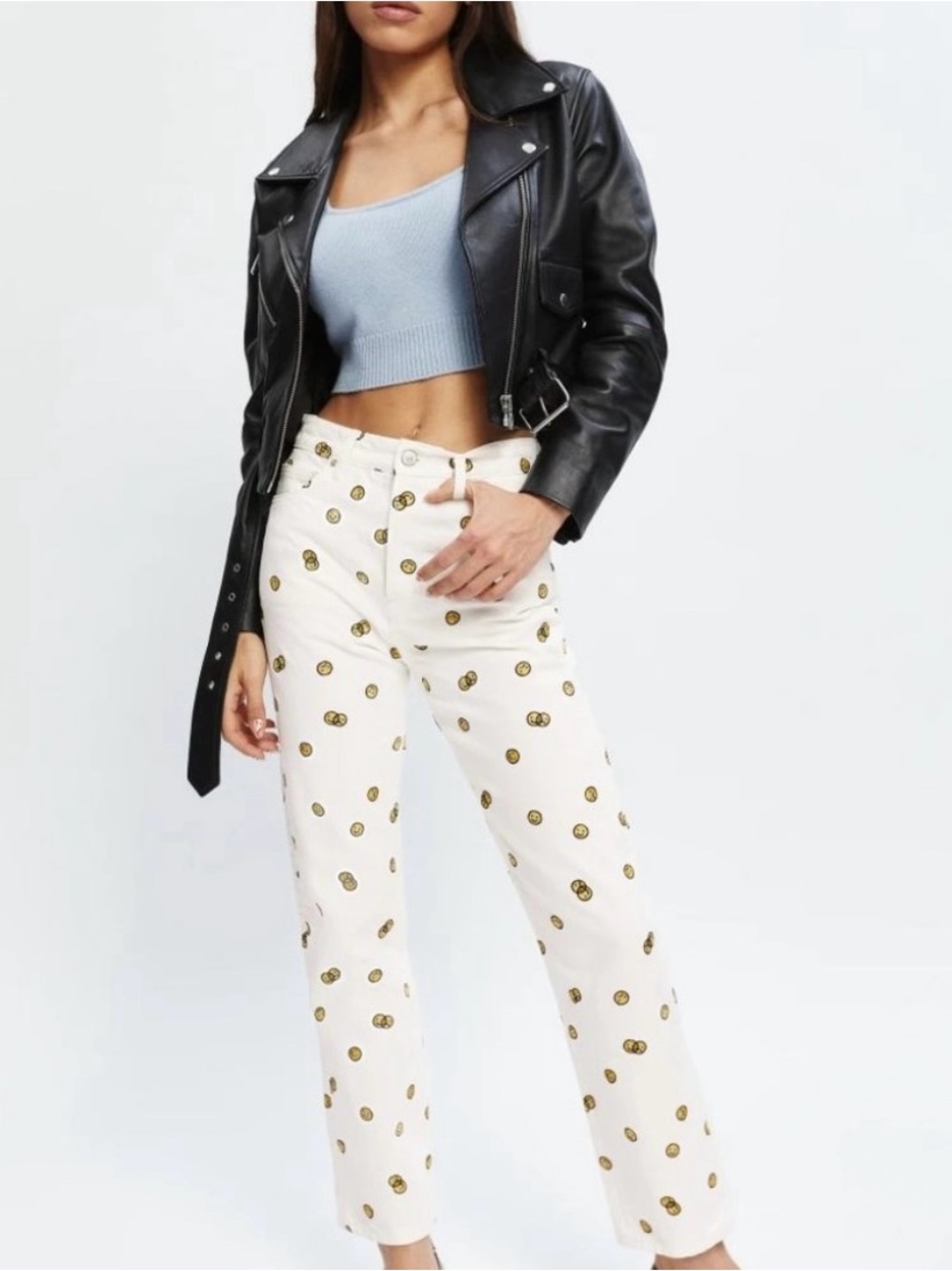 Reformation Mixed Emotions High Rise Straight Jeans - Size 29
